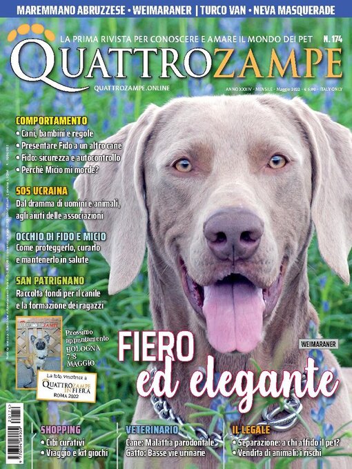 Cover image for Quattrozampe